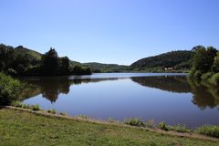 Hauptweiher in Baerenthal, nähe Campingplatz