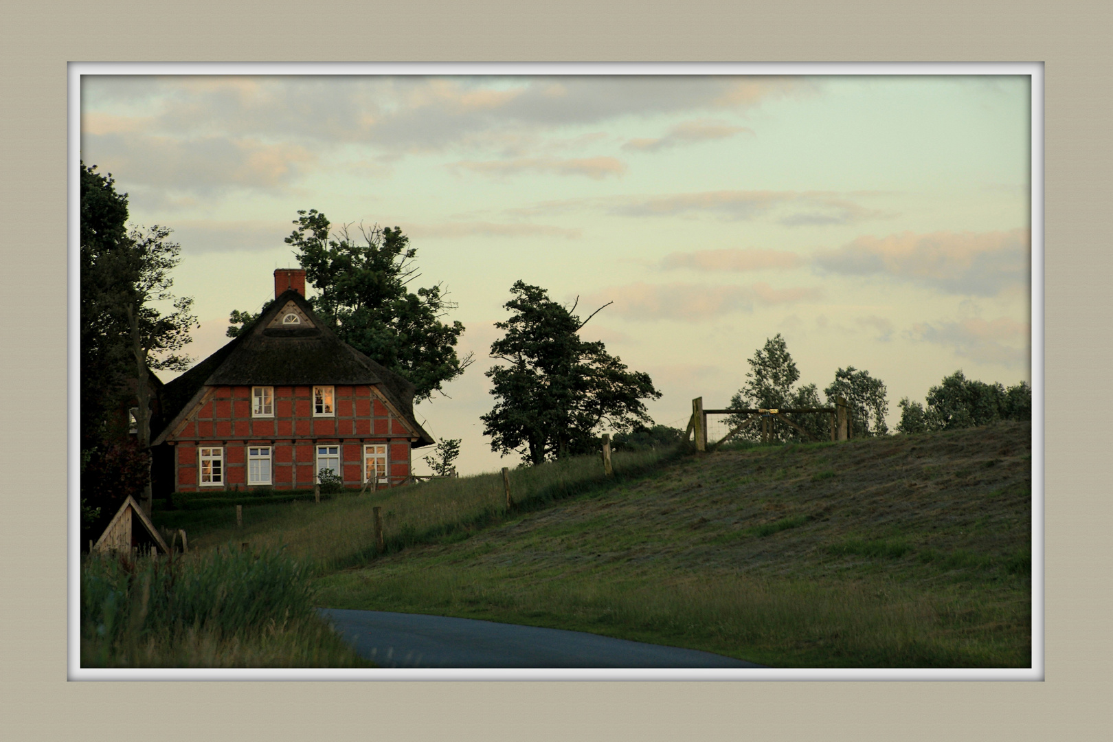 Haus Am Deich Foto Bild Landschaft Lebensraume Blockland