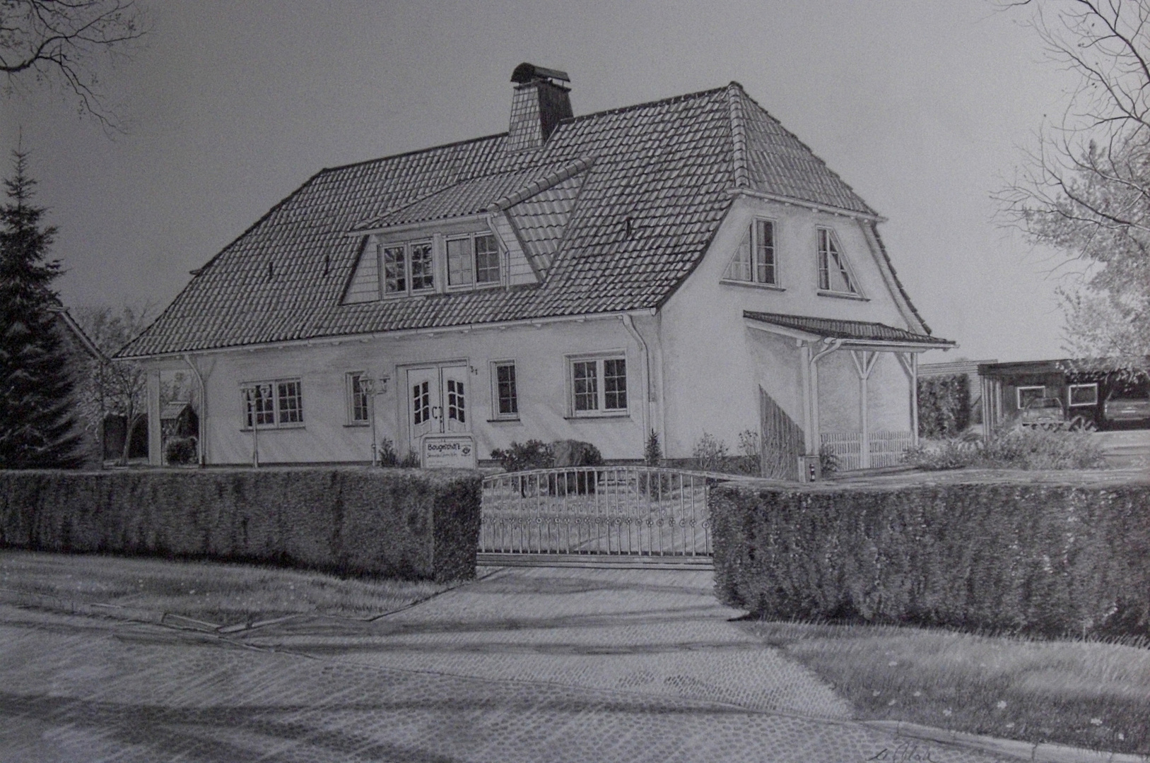 Haus am Dorfrand