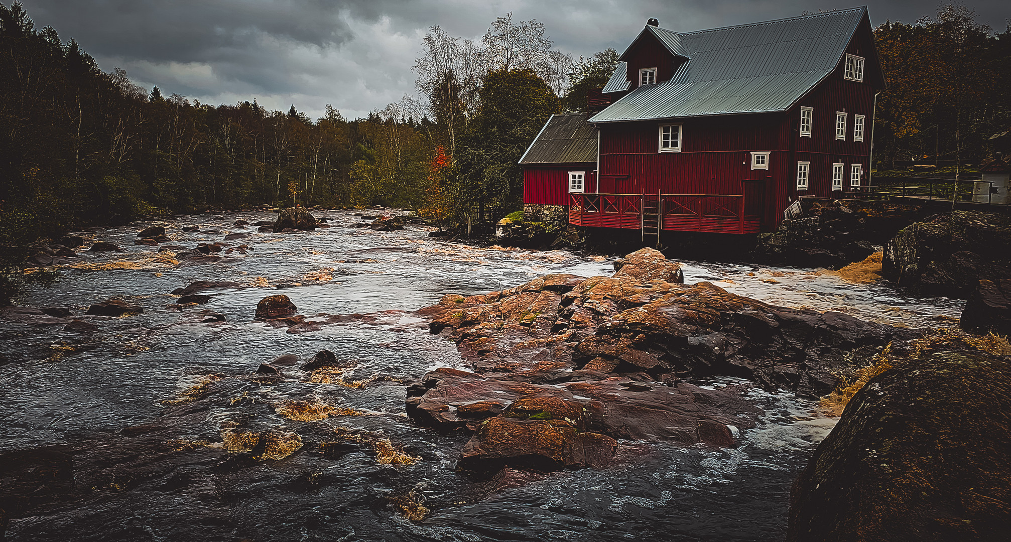 Haus am Fluss