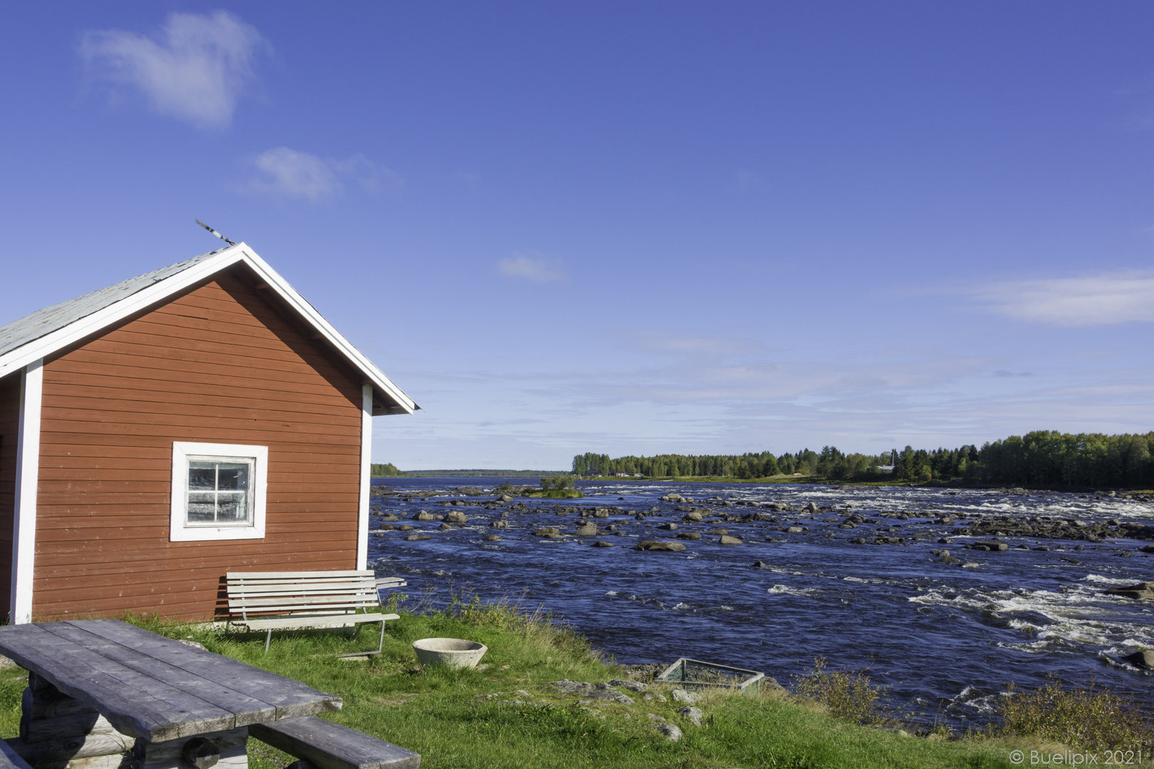 Haus am Kukkolaforsen