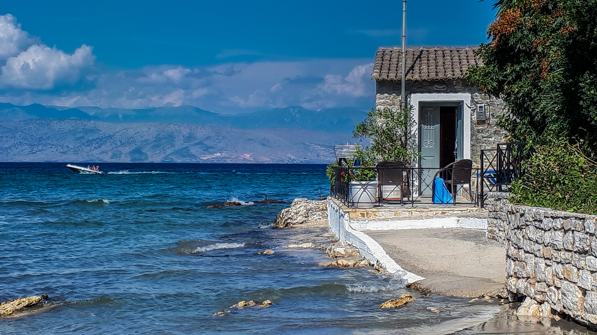 Haus am Meer Foto & Bild urlaub, wasser, sonne Bilder auf