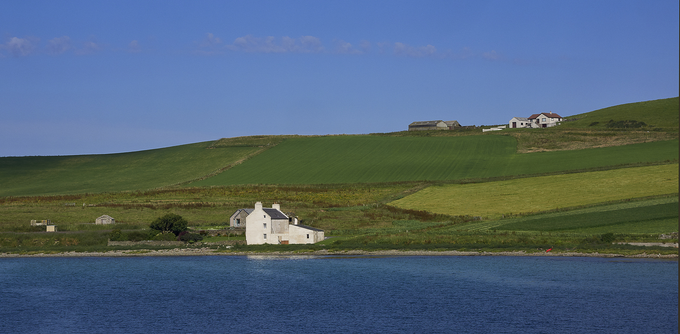 Haus am Meer auf Orkney Islands