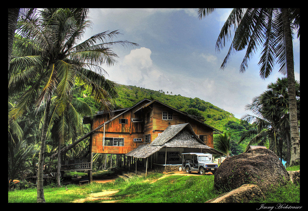 Haus am Nui Beach (Farbig)