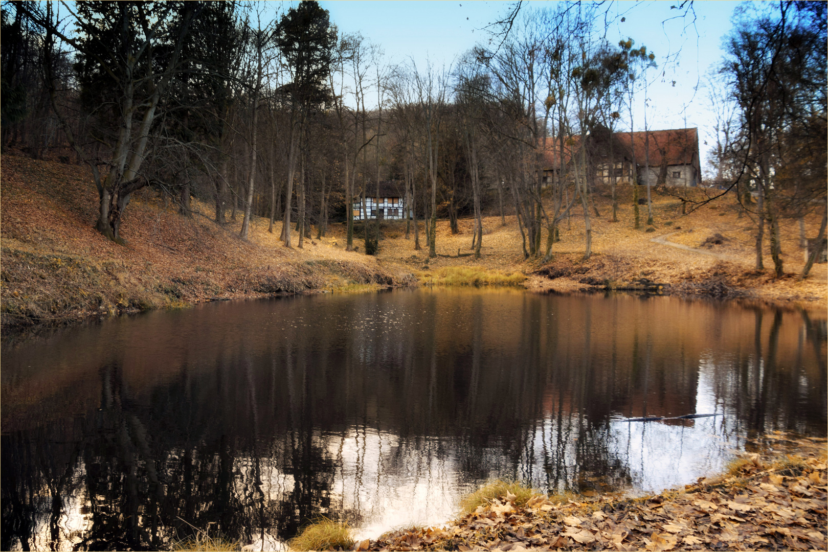 Haus am See Foto & Bild | spezial, landschaften, natur ...