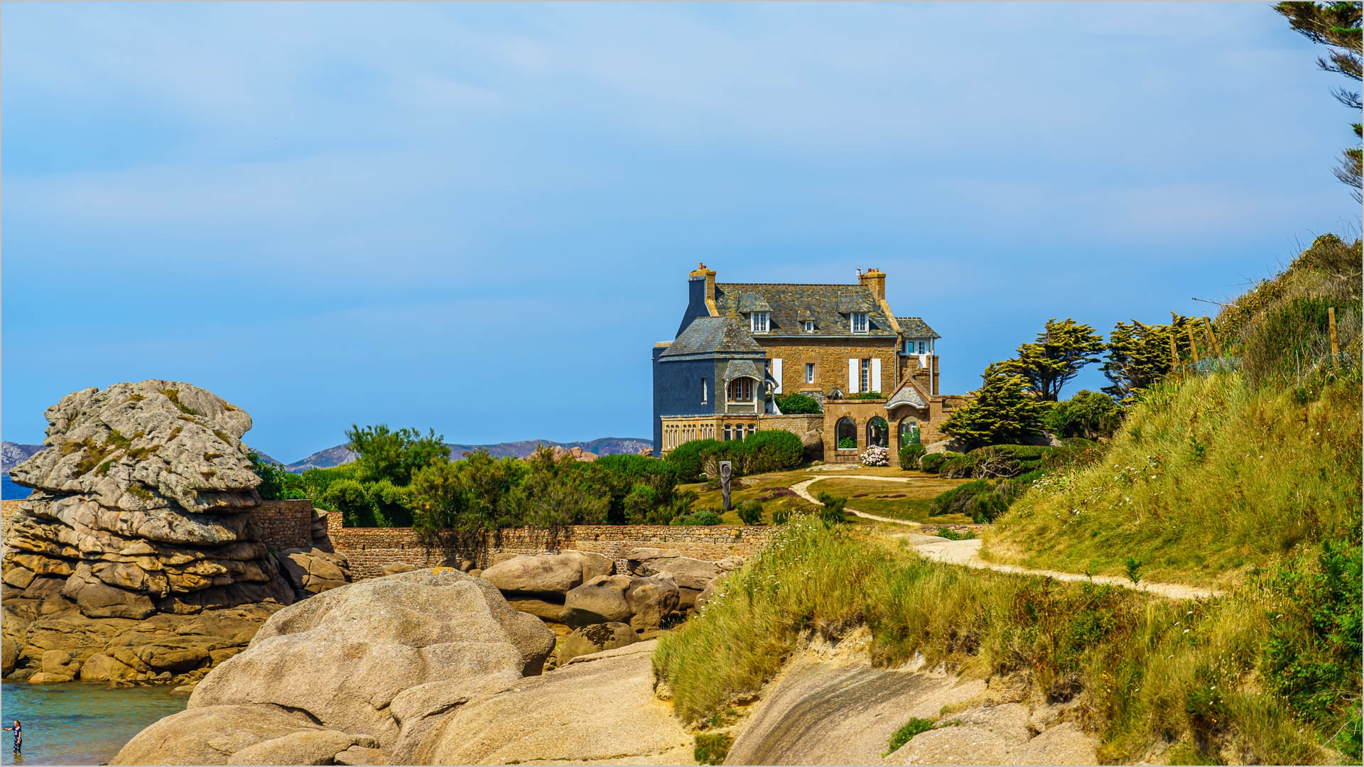 Haus am Strand von Ploumanac´h