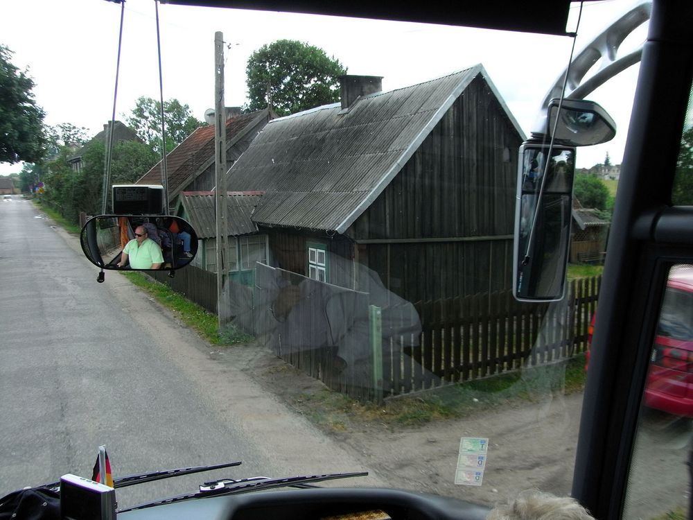 Haus am Strassenrand