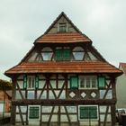 Haus am Wegesrand im Elsass