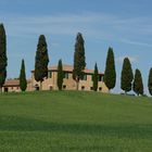 Haus an der Strada Provinciale di Chianciano bei Pienza (Toskana)