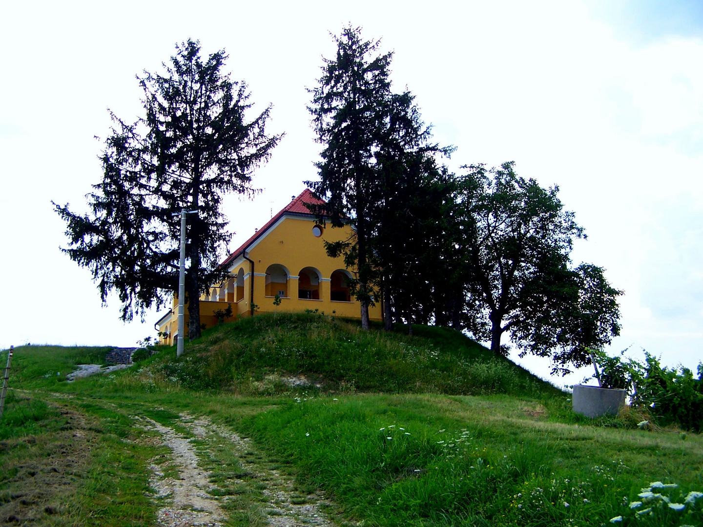 Haus auf dem Berg