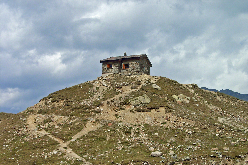 Haus auf dem Berg