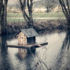 Haus auf dem kleinen See