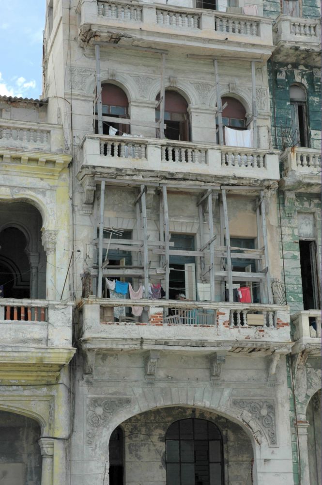 Haus auf dem Malecon in Havanna