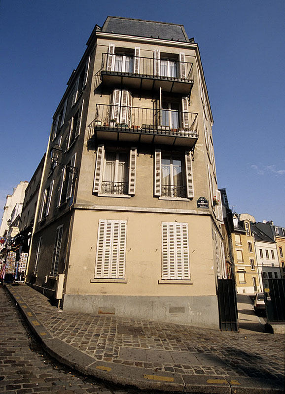 Haus auf dem Montmartre