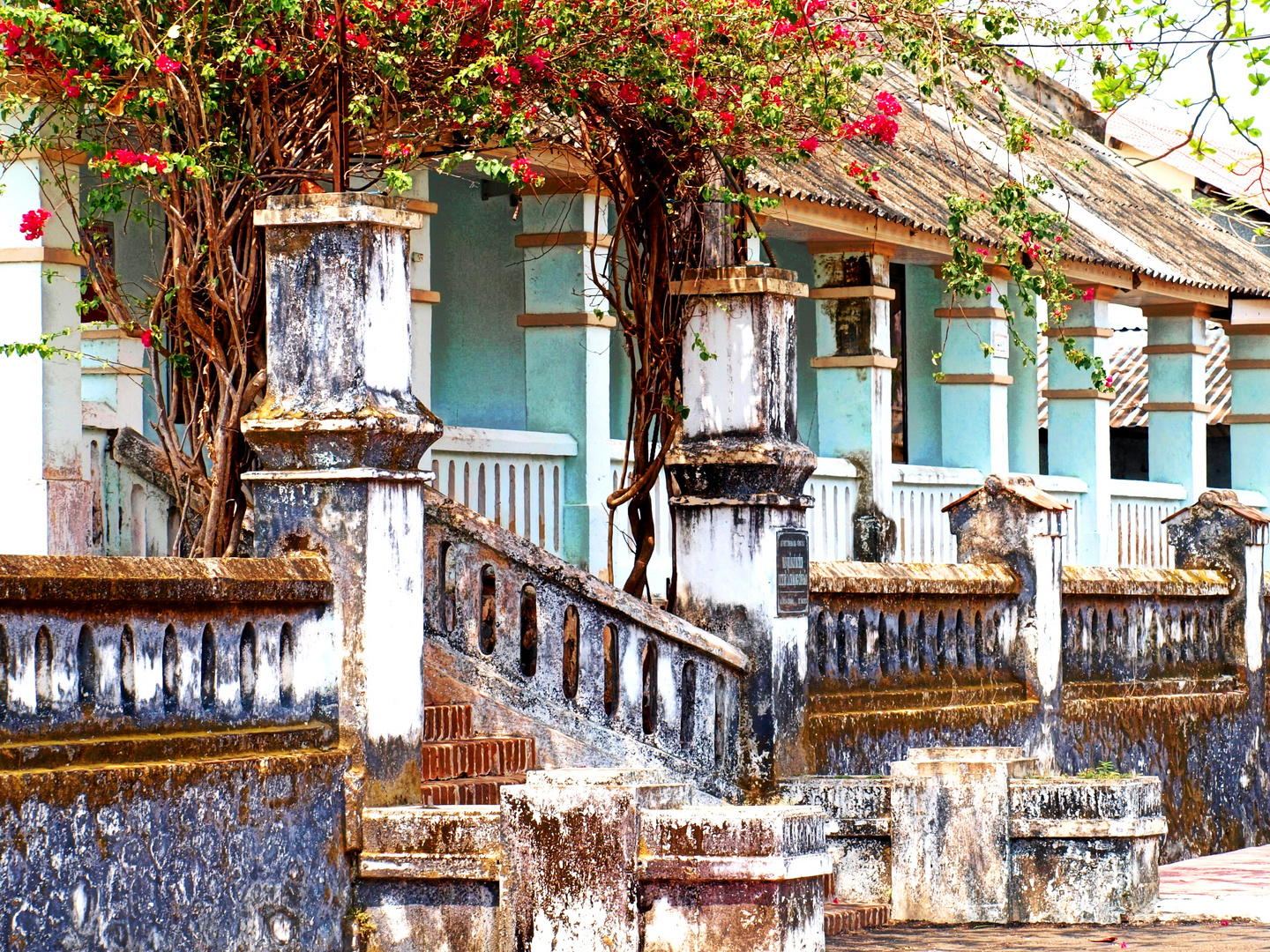 Haus auf den Con Dao Inseln, Vietnam