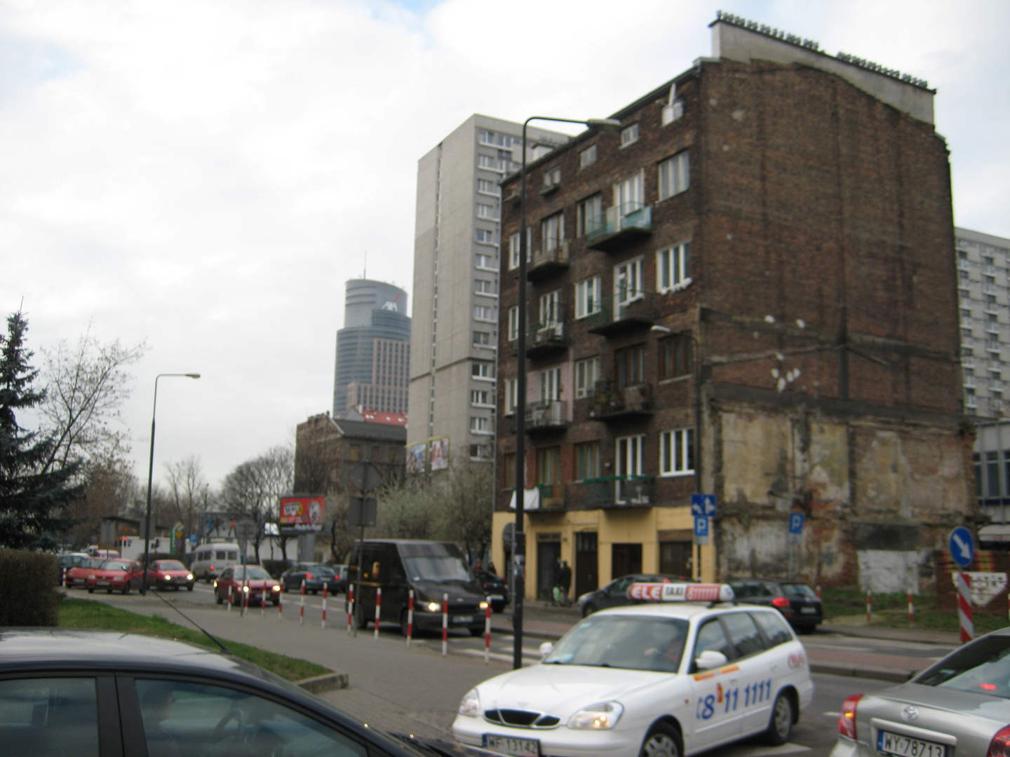 Haus aus dem Warschauer Ghetto