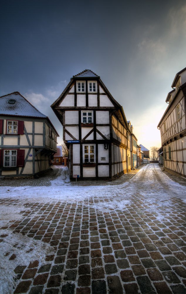 Haus "Buhnenkopf" im Winter