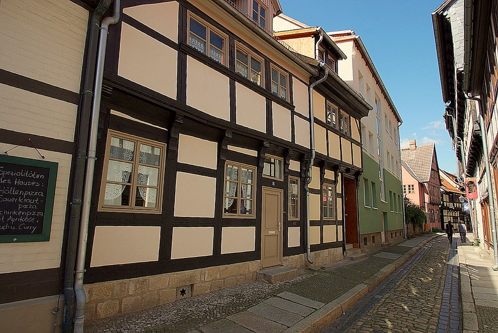 Haus der Freimaurerloge in Quedlinburg