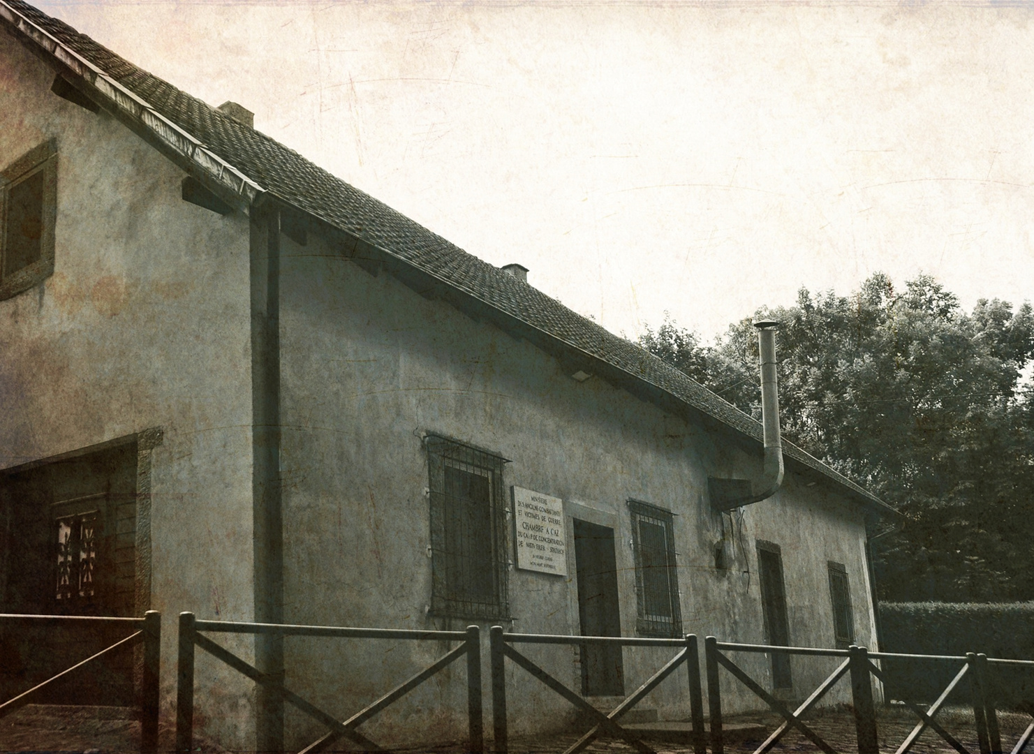 Haus der Gaszelle im KZ Natzweiler-Struthof