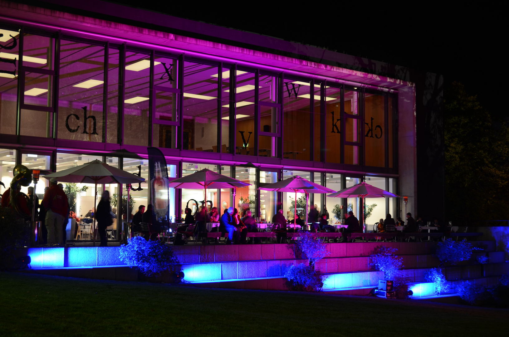 Haus Der Kirche Lichterfest Wilhelmshohe 2011 Foto Bild