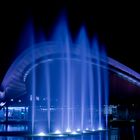 Haus der Kulturen der Welt Wasserspiele blau