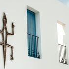 Haus Fassade auf Formentera