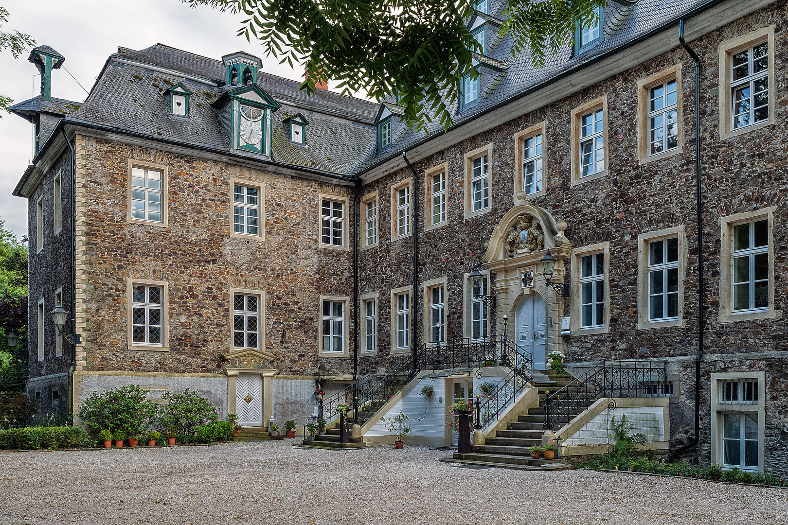 Haus Füchten an der Ruhr.