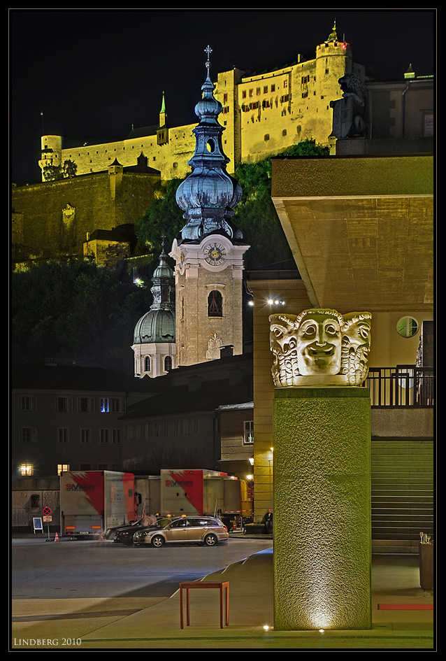 Haus für Mozart, am Eingang, Salzburg