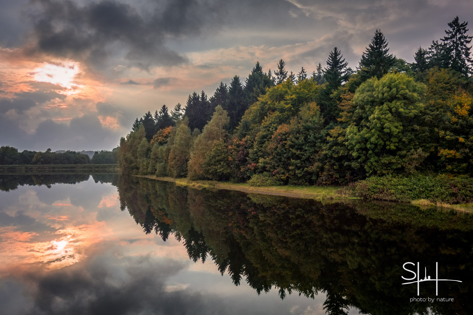 Haus Herzberger Teich Foto & Bild landschaft, jahreszeiten, herbst