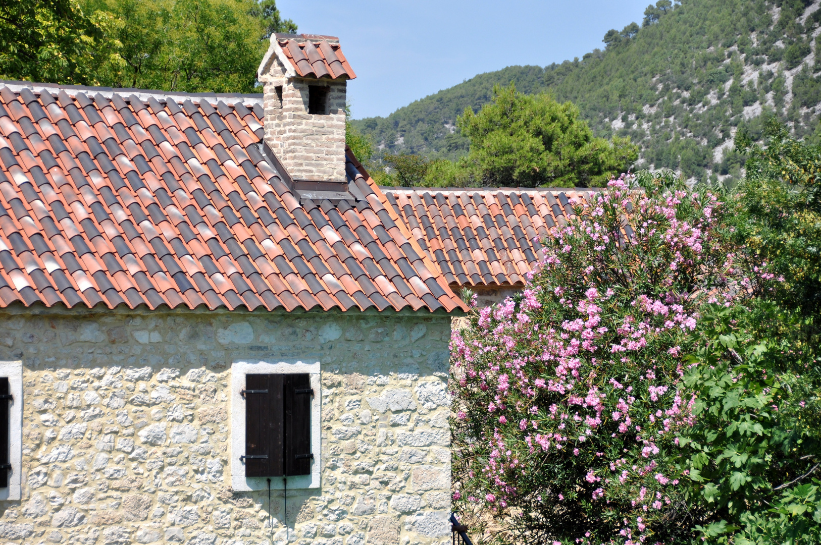 Haus im kroatischen Nationalpark Plitvicer Seen