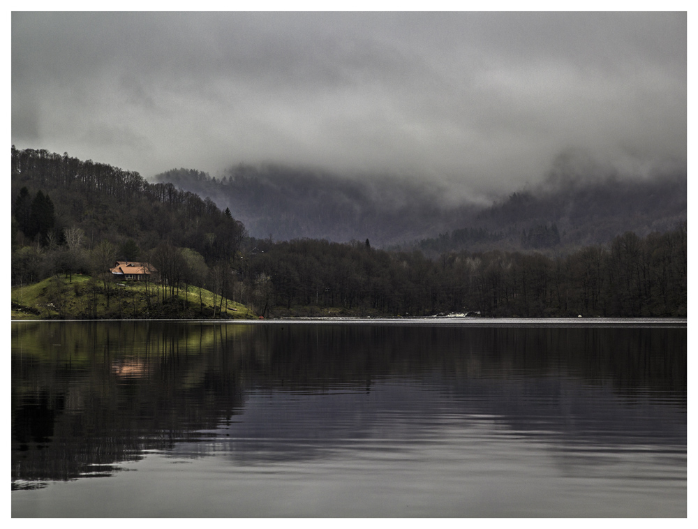 Haus im Nebel