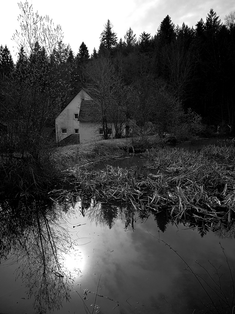 Haus im Schatten