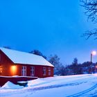 Haus im Schnee