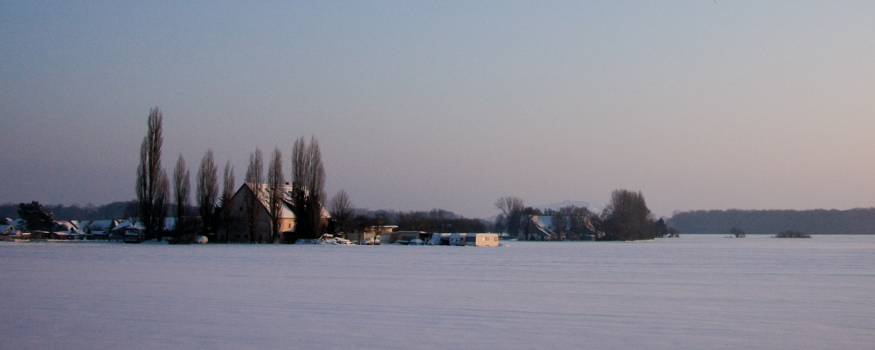 Haus im Schnee