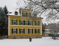 Haus im Schnee