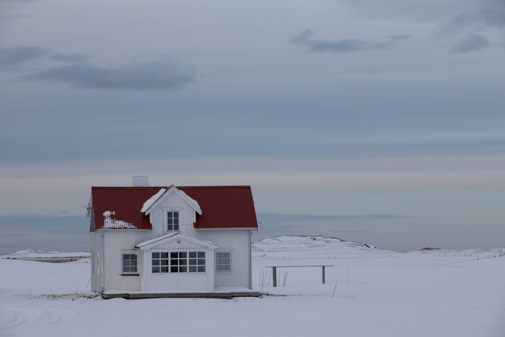 Haus im Schnee