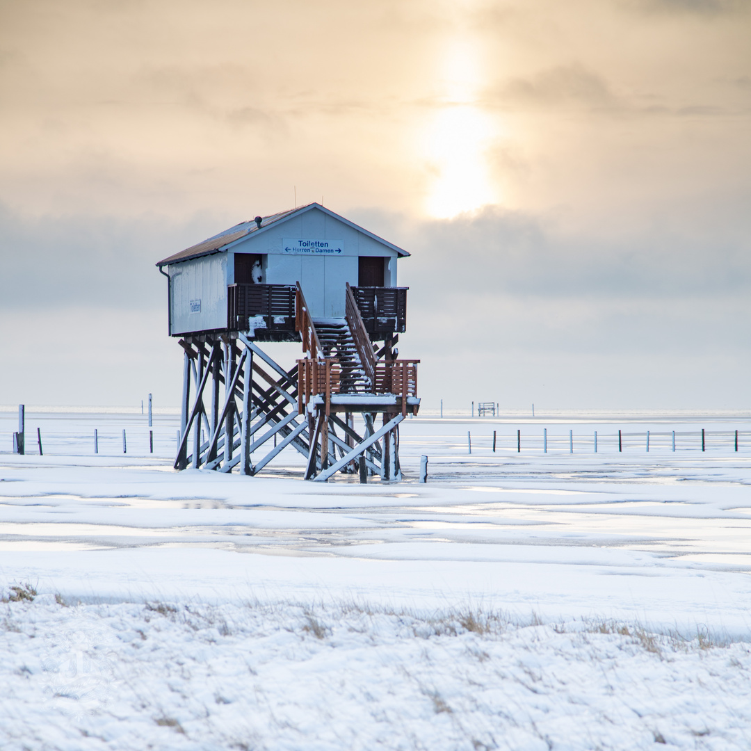 Haus im Schnee