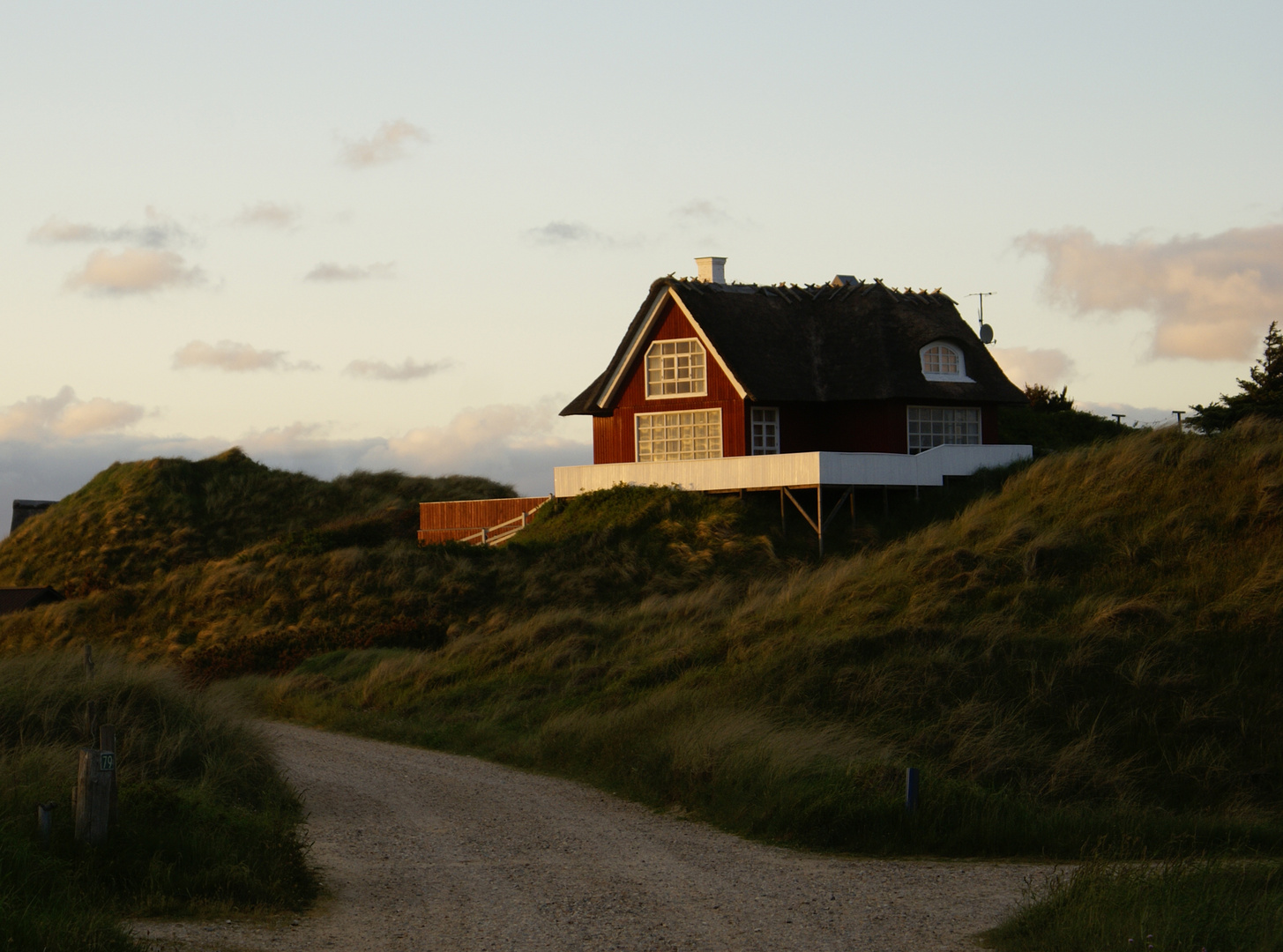 Haus in Dänemarks Dünen