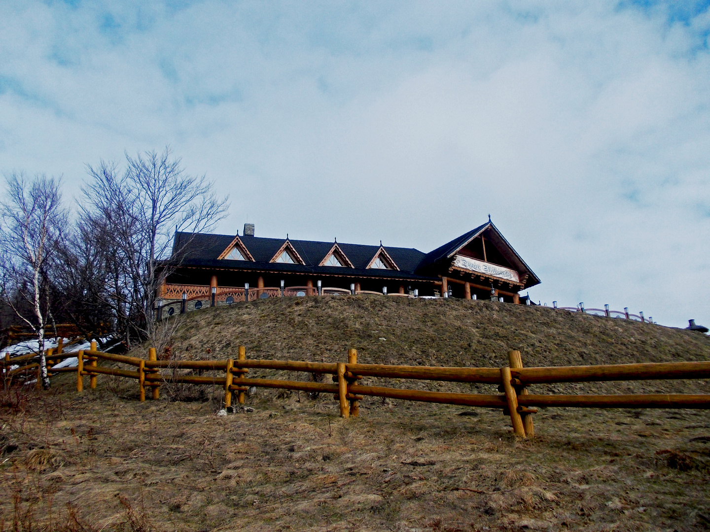 Haus in den Beskiden