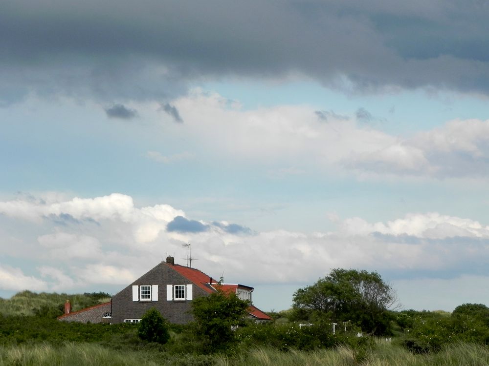 Haus in den Dünen