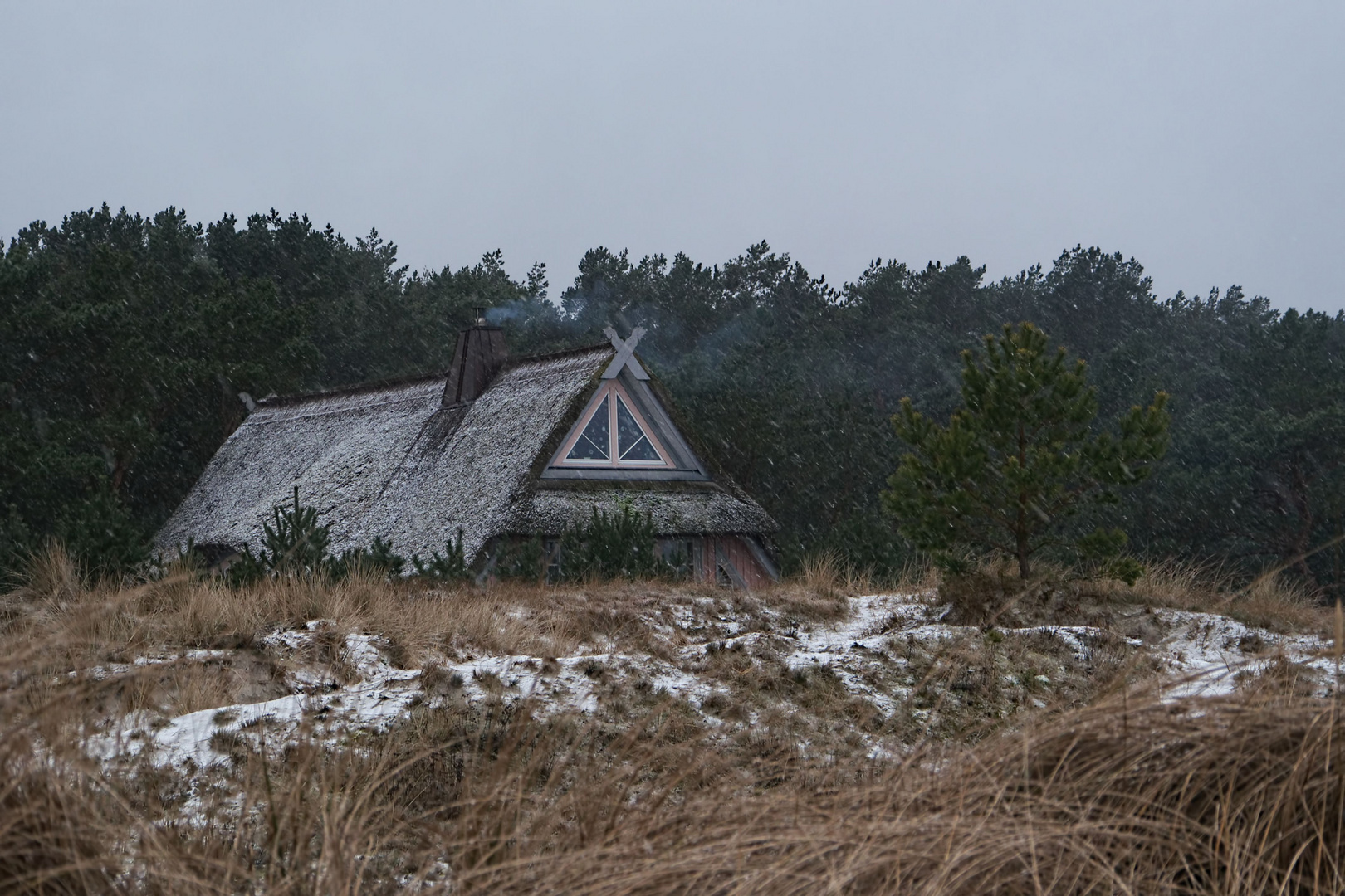 Haus in den Dünen ...