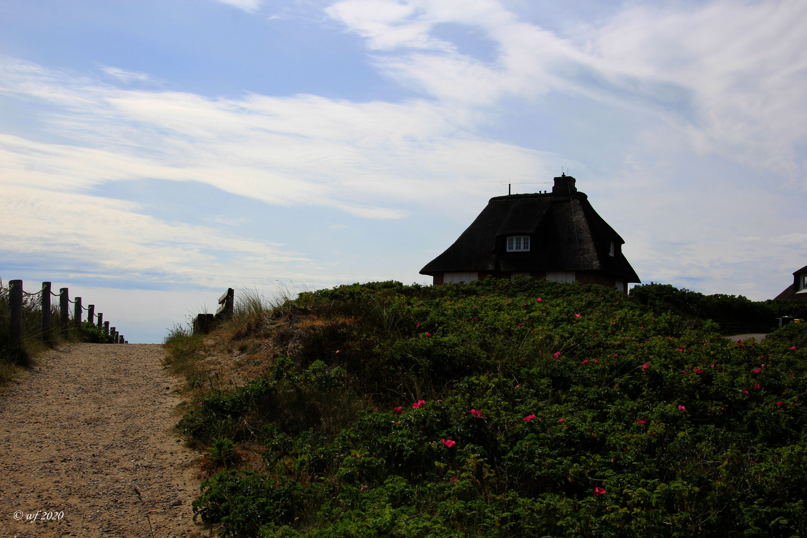 Haus in den Dünen