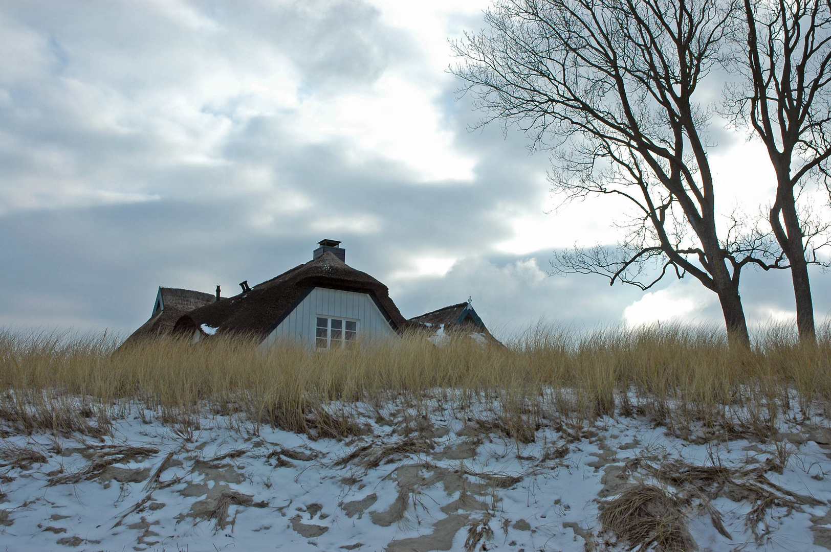 Haus in den Dünen