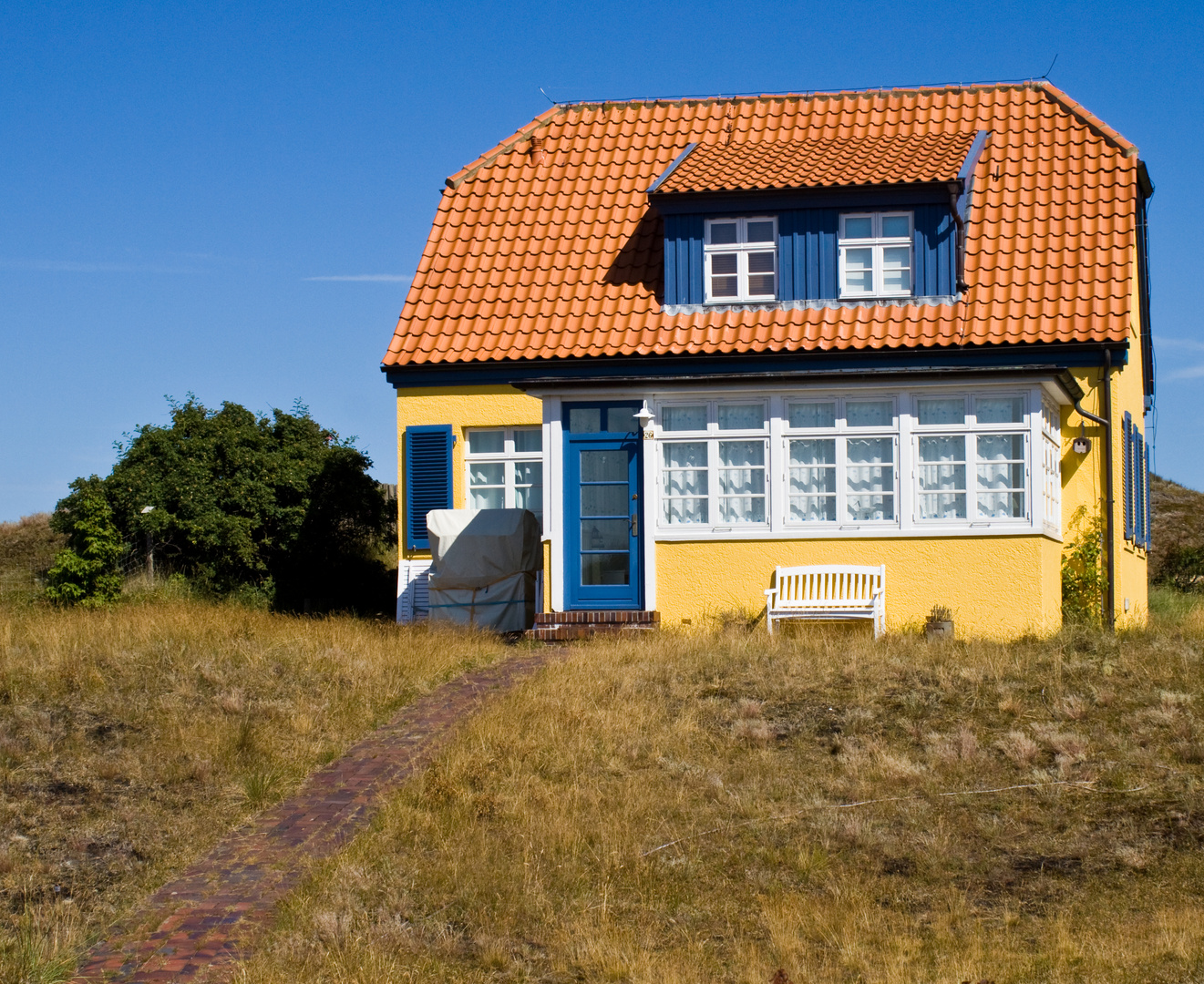 Haus in den Dünen