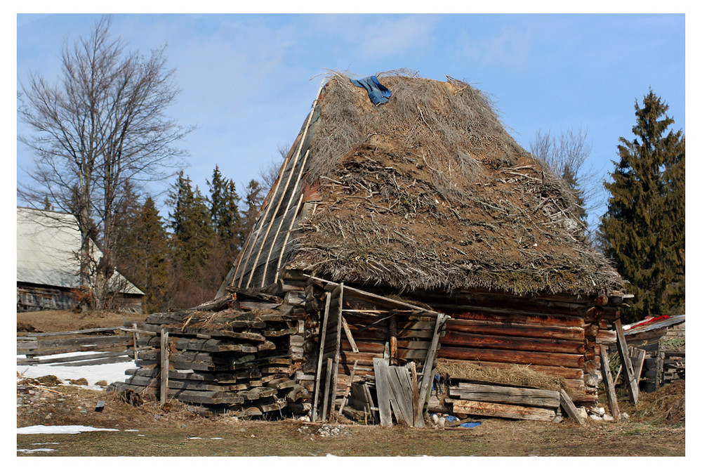 Haus in den Westkarpaten