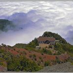 Haus in den Wolken