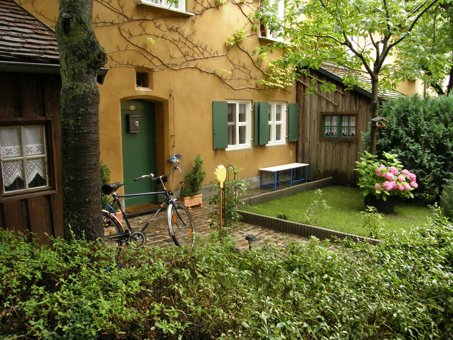 Haus in der Fuggerei Augsburg