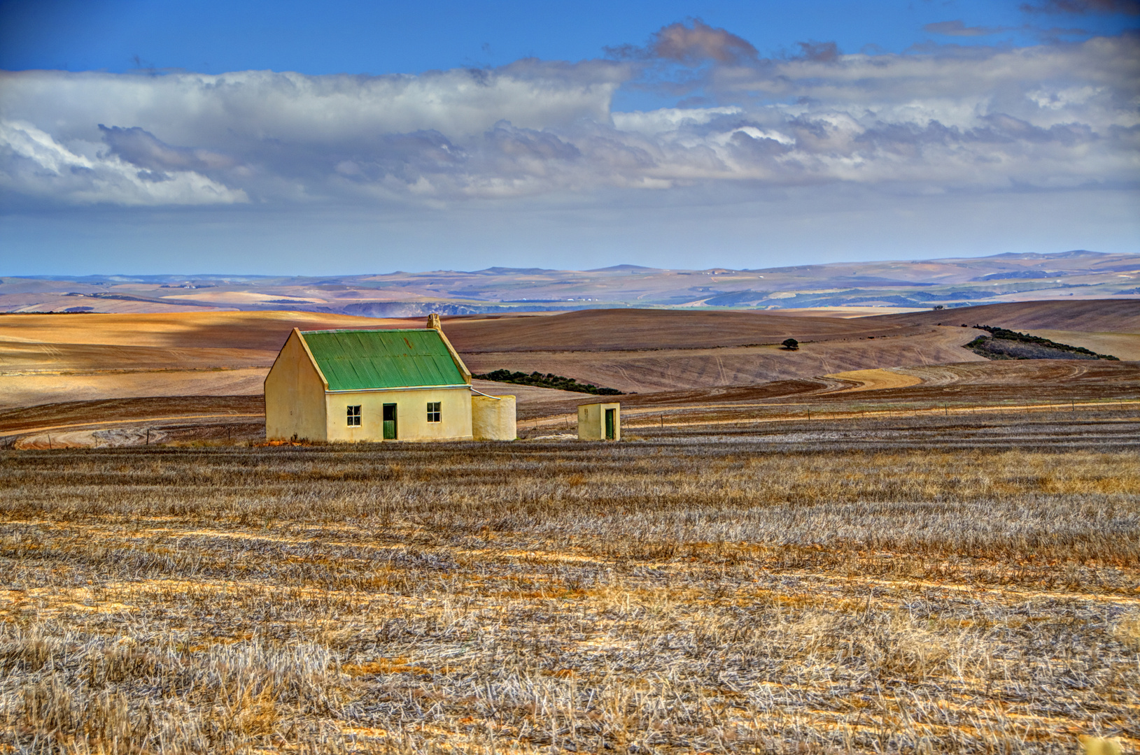 Haus in der Landschaft