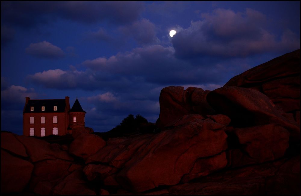 Haus in der Nacht