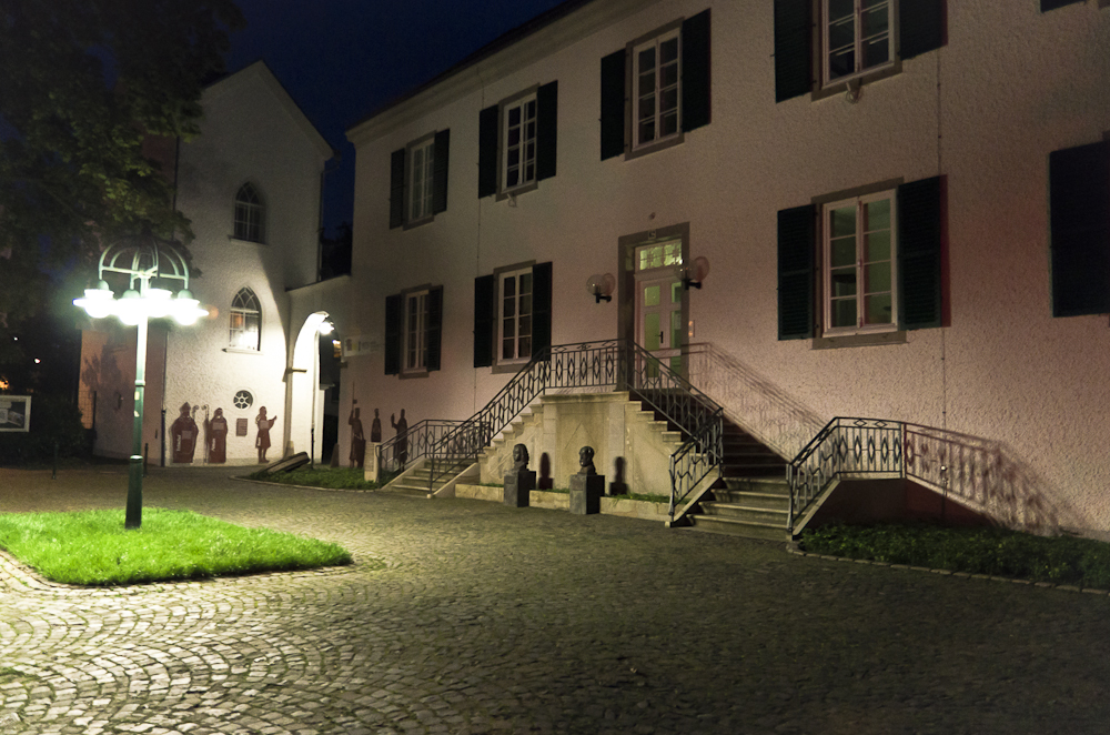 Haus Letmathe bei Nacht